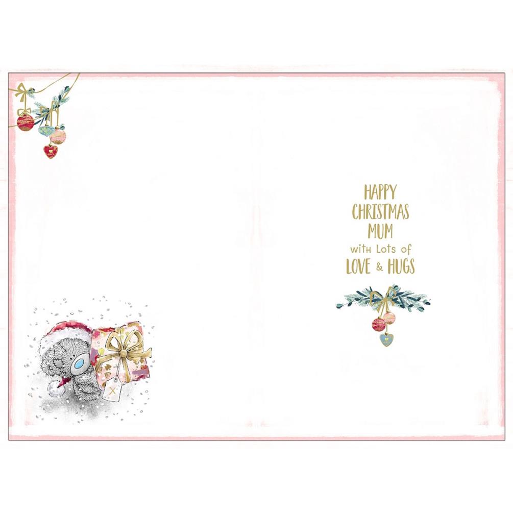Mum Verse Me to You Bear Christmas Card Extra Image 1